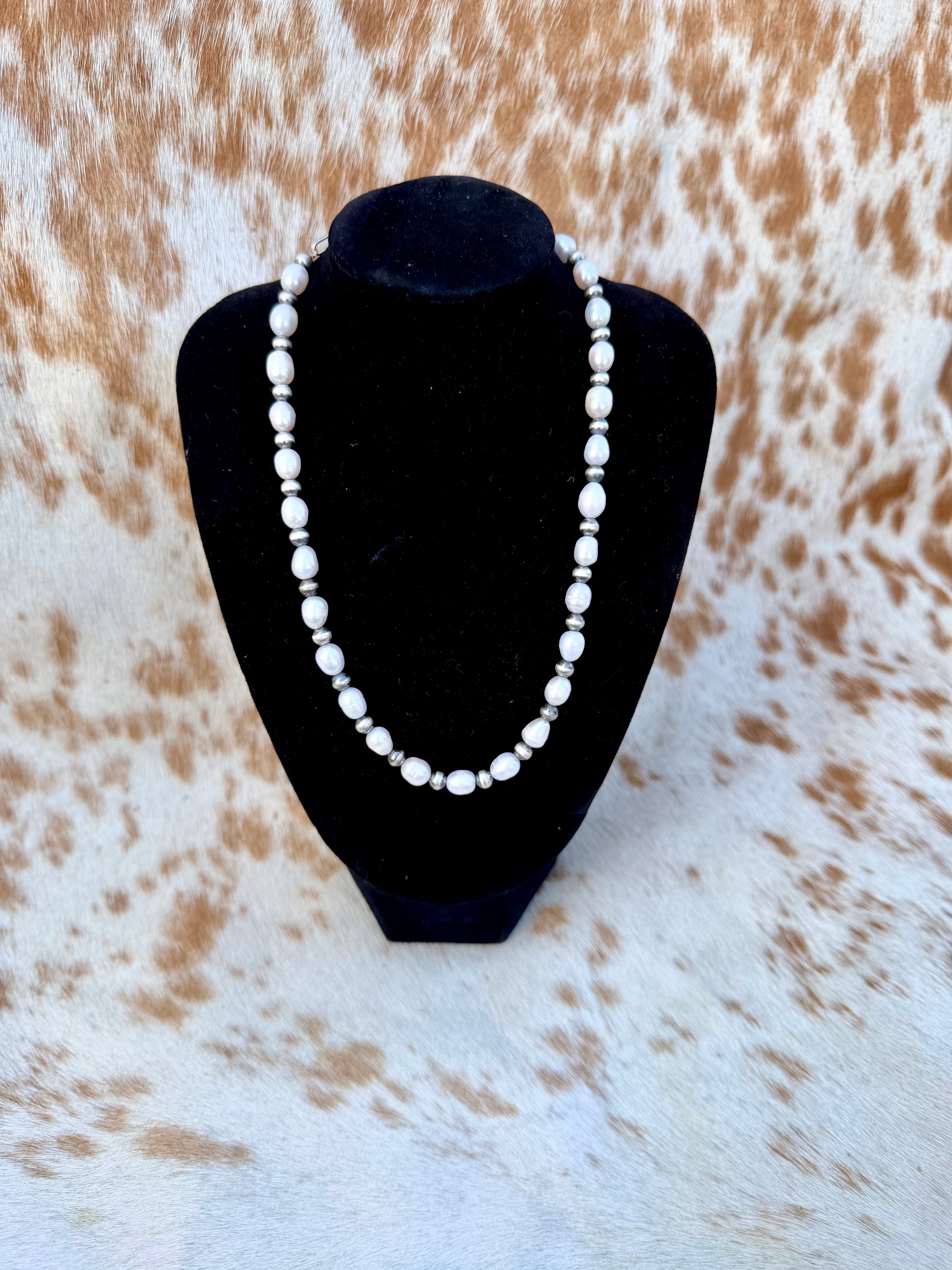 16” Silver & Pearl