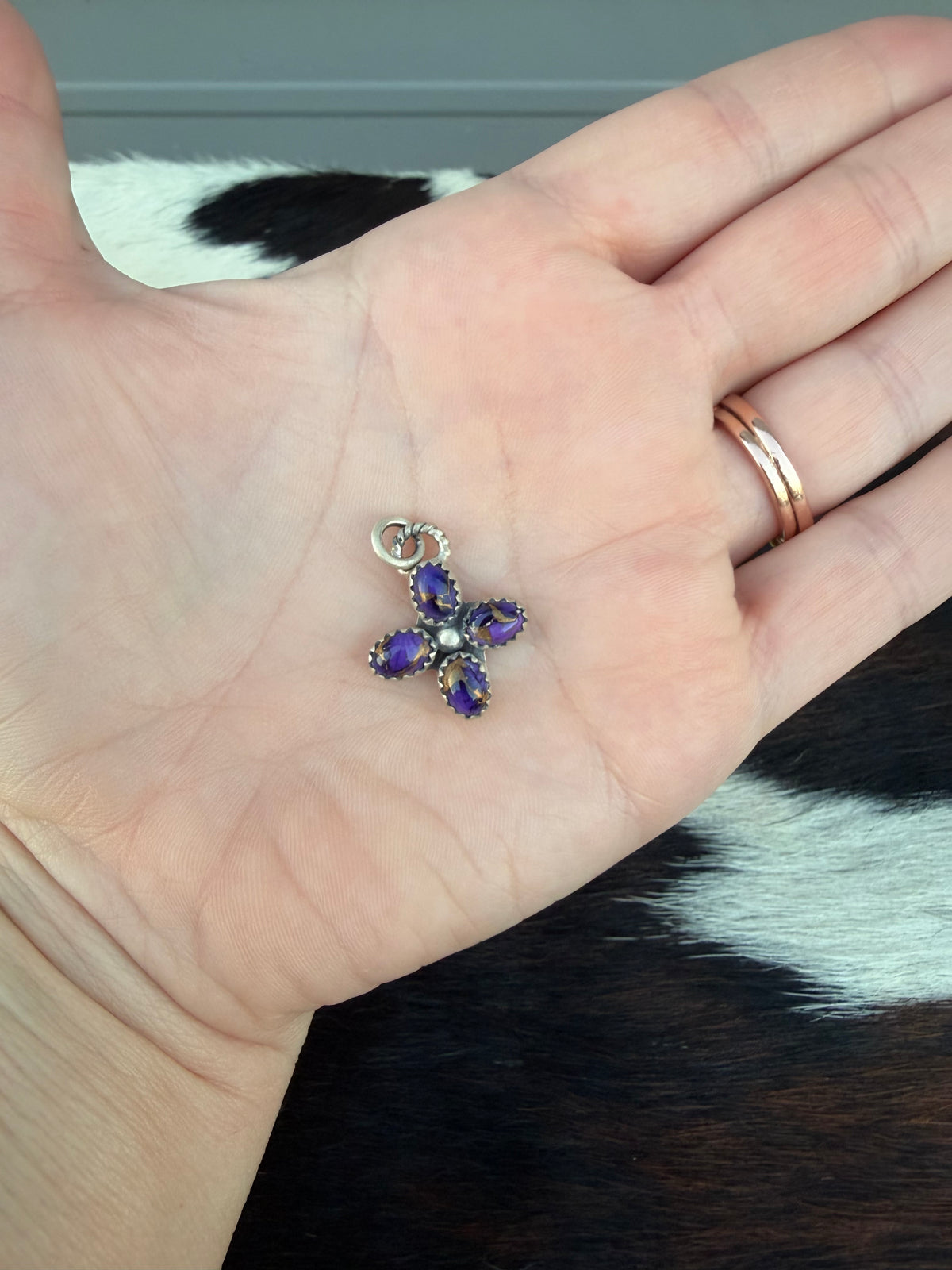 Purple Mojave pendant