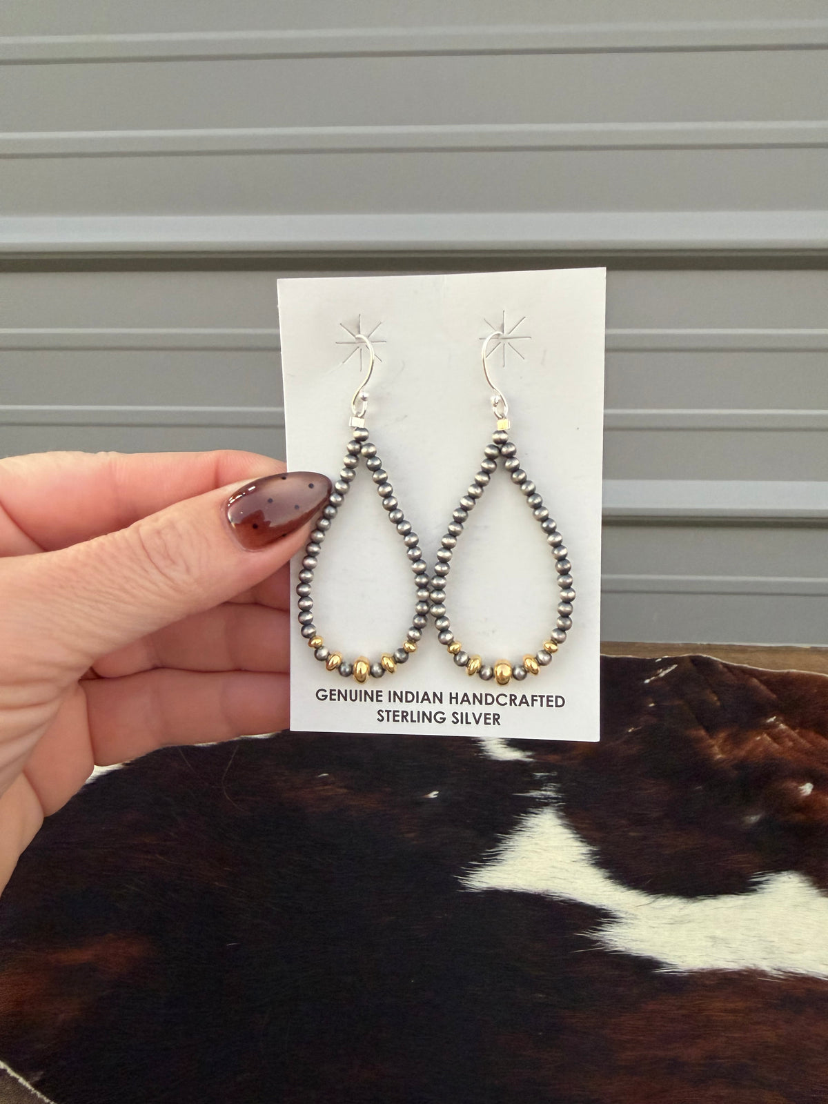 Gold & Silver hoops