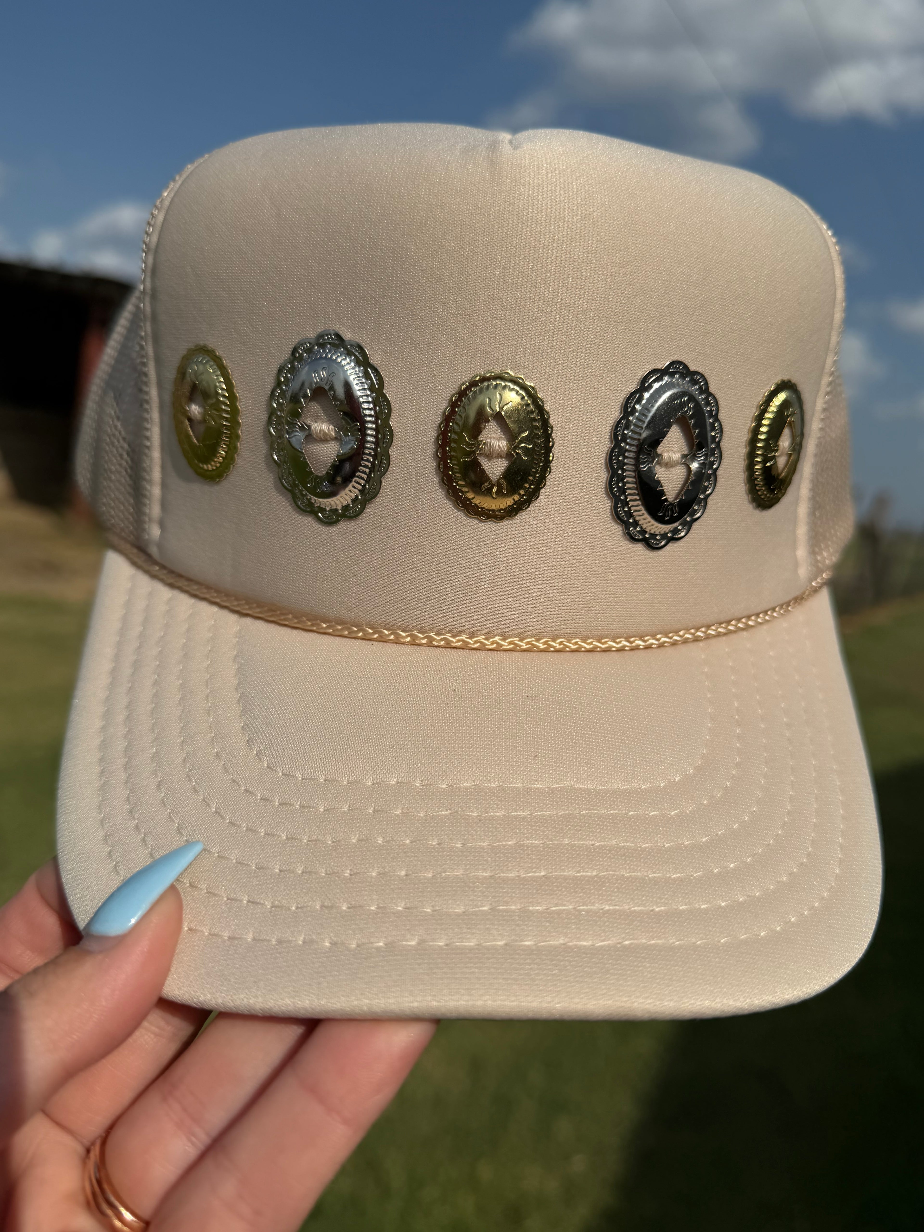Gold & Silver concho