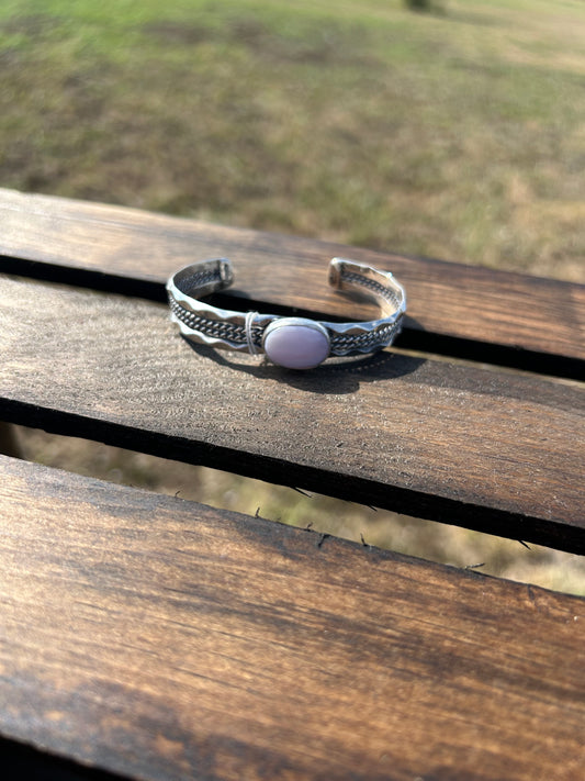 Queen Pink Conch Cuff Bracelet