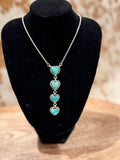 Royston Turquoise Drop Lariat