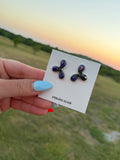 Purple Mojave earrings