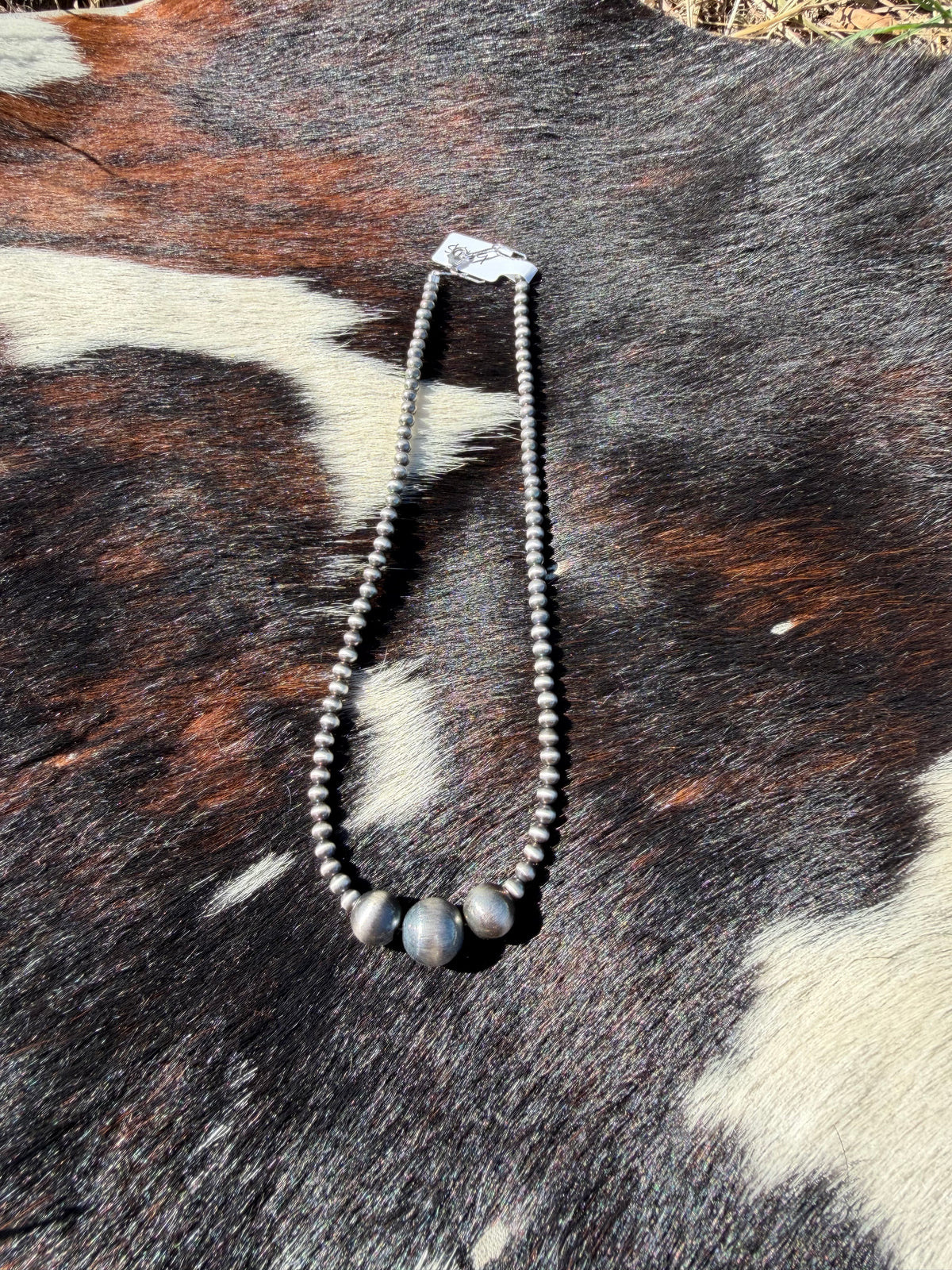 3 pearl necklace