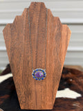 Purple Mojave & Blue necklace