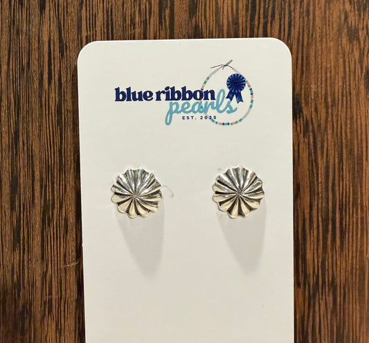 Silver Concho style studs