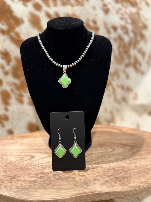 Palomino turquoise set