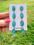 Turquoise drop earrings