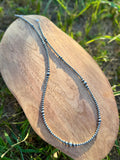 28" 4-8mm Sterling Pearl