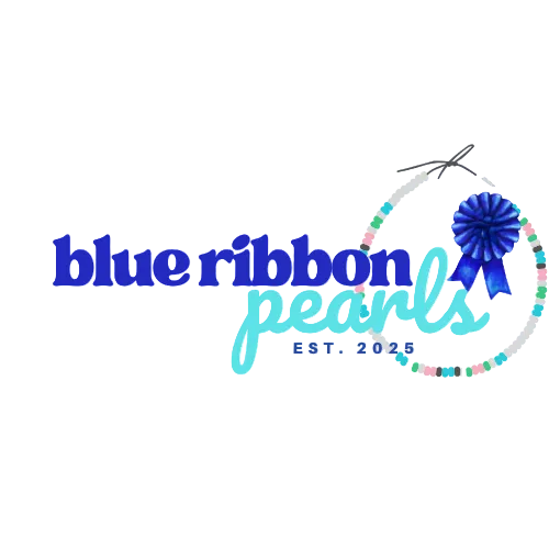 Blue Ribbon Pearls