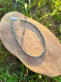 18" 8mm Sterling Silver Pearl